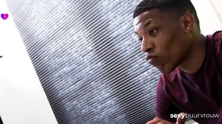 BLACK YouTuber banged DUTCH BLONDE CUNT! (INTERRACIAL) (Porn from the Netherlands)! SEXYBUURVROUW