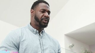 FAMILY XXX - Big Black Stepdad Jax Slayher Gets Freaky With Horny Step Daughter Lily Starfire