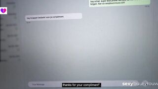 Dutch VLOG: Bachelor From Amsterdam Fucks Dutch Beauty (Dutch) SEXYBUURVROUW