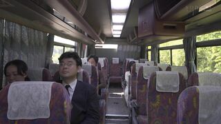 Mana Sakura The Married Woman Next To Me Kept Whispering And Seducing Me