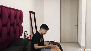 My Stepmom Catches Me Spying on Her and Sucks My Cock - Kathy Lee69