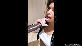 Fun-Sized Brunette Is Addicted To BBC