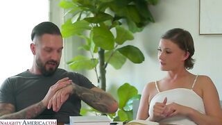 All natural Ahanu Reed wants her friend's brother's stiff cock