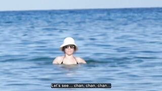 I catch my sister-in-law TOUCHING MY COCK in the tent