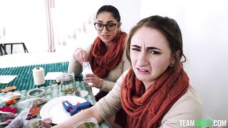 Penelope Kay And Madison Wilde - StepSiblings