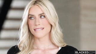 BBC-Crazy Blondes Take Turns Riding A Massive Cock