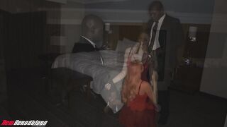 Amber Moore Slips Off Her Dress And Ring For BBC