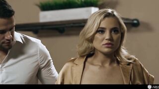 Big Tits Blonde Blake Blossom Frozen in Time Gets Pussy Destroyed by Dan Damage Big Cock