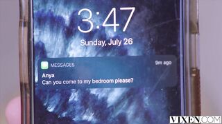 VIXEN BFFs Naomi & Anya Entice Shy Roommate Into Threesome - Anya Olsen