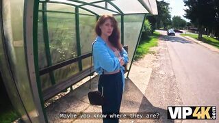 VIP4K. Babe showed her pierced natural tits and then it happened...