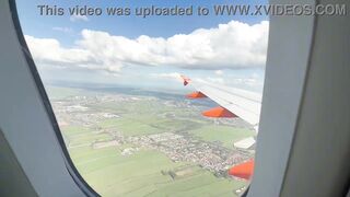 Cheating wife gets fucked on her hotel balcony