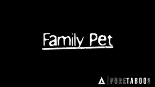 PURE TABOO Leashed Aria Sloane Must OBEY Dominant Pervert Stepdad To Get What She Wants