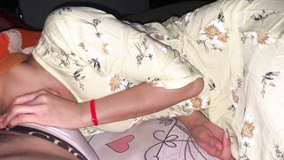 Bhabhi came to my room and we shared the same bed.