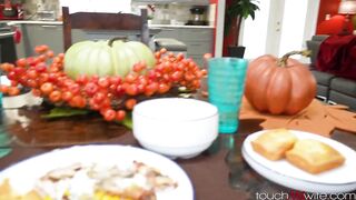 Lilly Hall - Wifes Big Cock Thanksgiving Surprise Stuffin