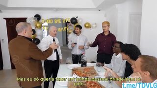 Na Festa De Despedida Deu Uma Loirinha Pra Ele LEGENDADO - Kali Roses