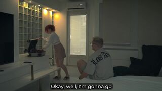 I Fucked My Step Mom in Hotel Share Bed – Creampie Inside!