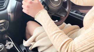 Almost fucked my her giving her driving lessons