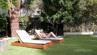 Lily Phillips - My Hot British Step Sis Only Sunbathes Naked And Loves Outdoor Sex