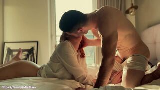 Passionate Cowgirl Fuck and Very Powerful Orgasm of a Beautiful Blonde