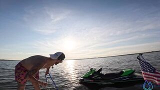 Stranded Jetski Slut Begs For Help, Gets Creampied By Her 'Hero'