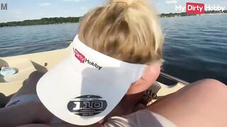 My Dirty Hobby - Busty Blonde Barbie Brilliant Goes For A Boat Ride & Gets 4 Orgasms And A Facial