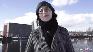 Black Hair PAWG Glasses Girl Melli Venom Pick Up for First Casting Fuck in Berlin - GERMAN SCOUT | PornMedium.com