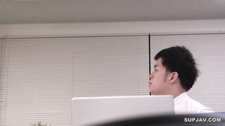 On A Stormy Night, I'm Trapped In The Office With My Female Boss, Juri Yamaguchi