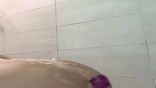 Natalie Roush Soapy Pink Shower Tease Onlyfans Videos