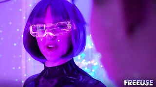 From Nerd to Owner: Jimmy Gets a PAWG Fembot