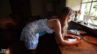 Free use slut takes a massive cream pie