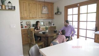 Patriarch Has Access To Every Pussy In The House - Angelina Red, Jessica Ryan, Jack Vegas