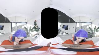 Alessa Savage As Jinx Is Absolutely Desperate To Empty Santa's Sack And Suck His Candy Cane